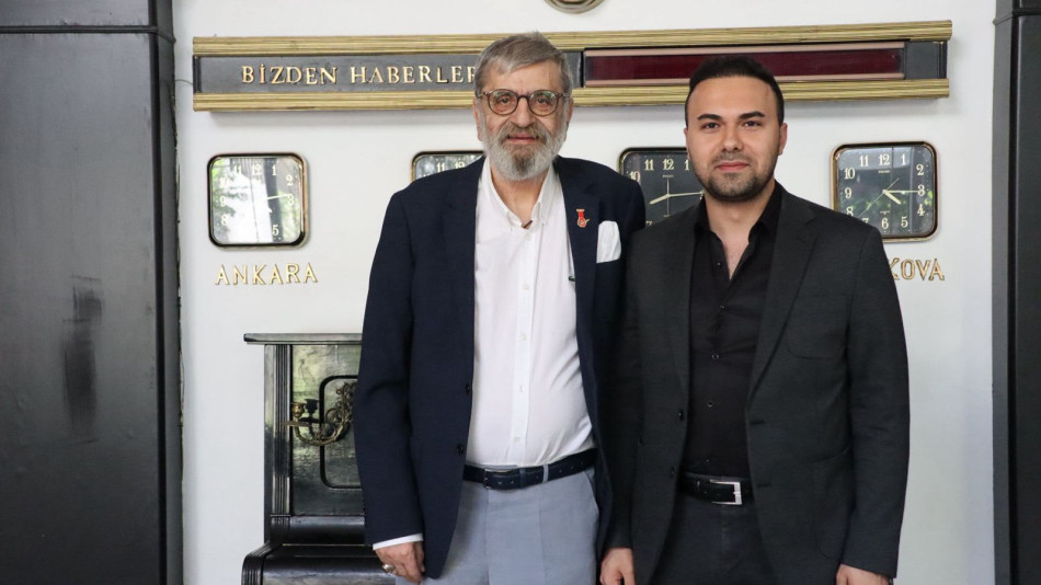 GENEL SEKRETERİMİZ FURKAN ALİ ÇİFTÇİOĞLU’NDAN GAZETECİLER CEMİYETİ BAŞKANI NAZMİ BİLGİN'E ZİYARET